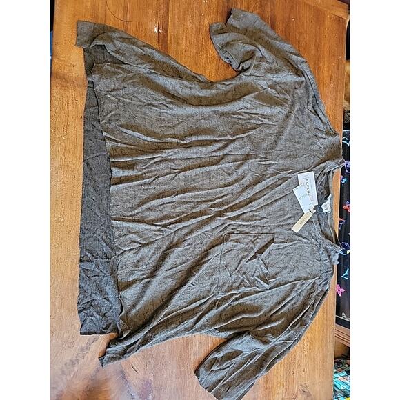 New For The Republic Pullover Sweater Olive Plus Size 3x - Picture 8 of 10